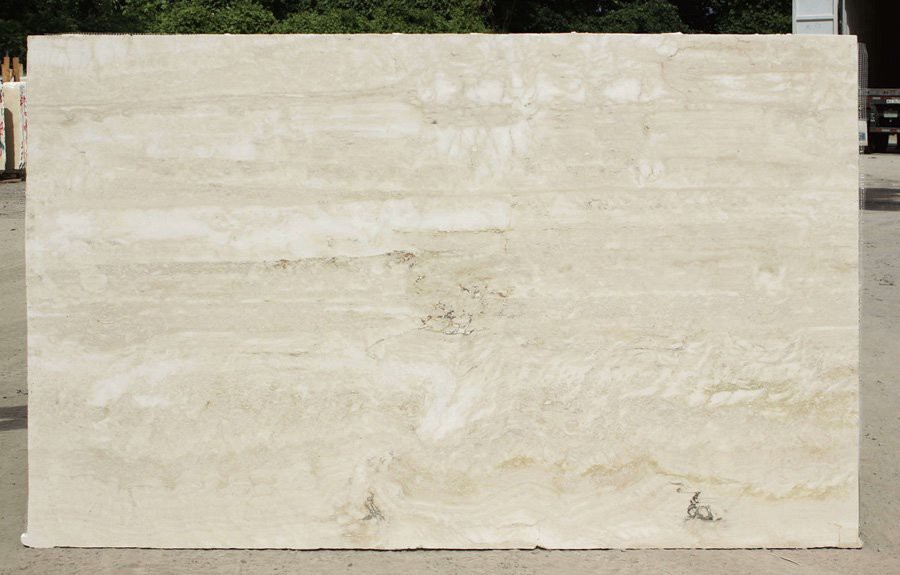 Navona Travertine Vein Cut Slab Navona Travertine Vein Cut Slab