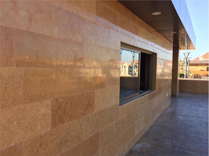 Indus Gold Marble Wall